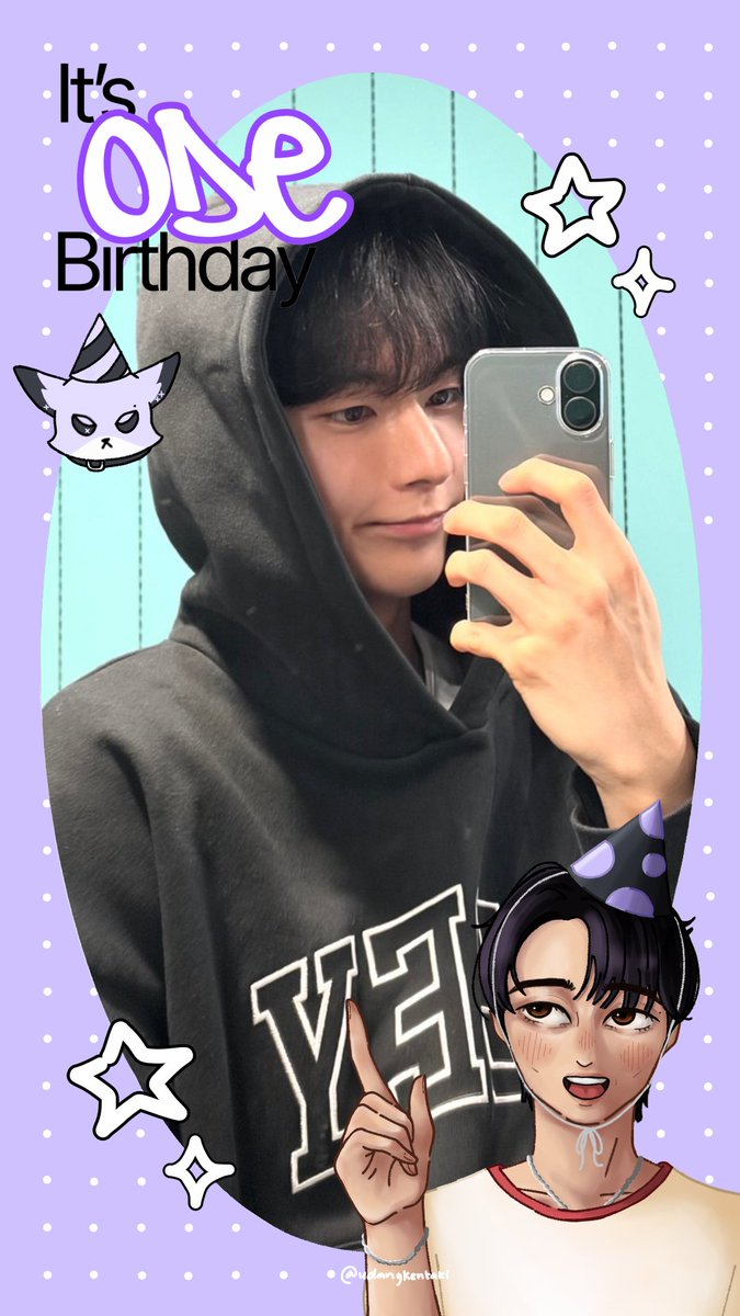 udangkentaki's tweet photo. Happy Birthday Ode ヾ(´︶`♡)ﾉ
#HappyOdeDay
#생일에도_오승민사랑_자가치료불가
#TimeCheck_ItsOdeBirthday #오드 #xdinaryheroes https://t.co/2b8vaSZvkI