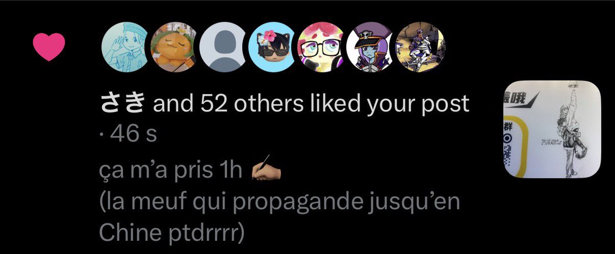 thehateugive__'s tweet photo. ça a totalement reboosté un post datant d’il y’a 3 semaines fait à l’autre bout du monde mdrrr 💛💛💛 https://t.co/wf67NAXROx