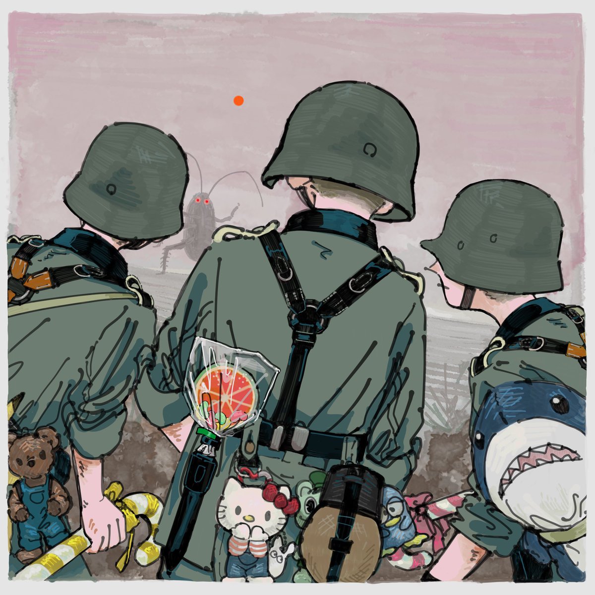 BITTERMEDIC_'s tweet photo. 私の描く絵は、かわいいです https://t.co/wV3ROITbC6