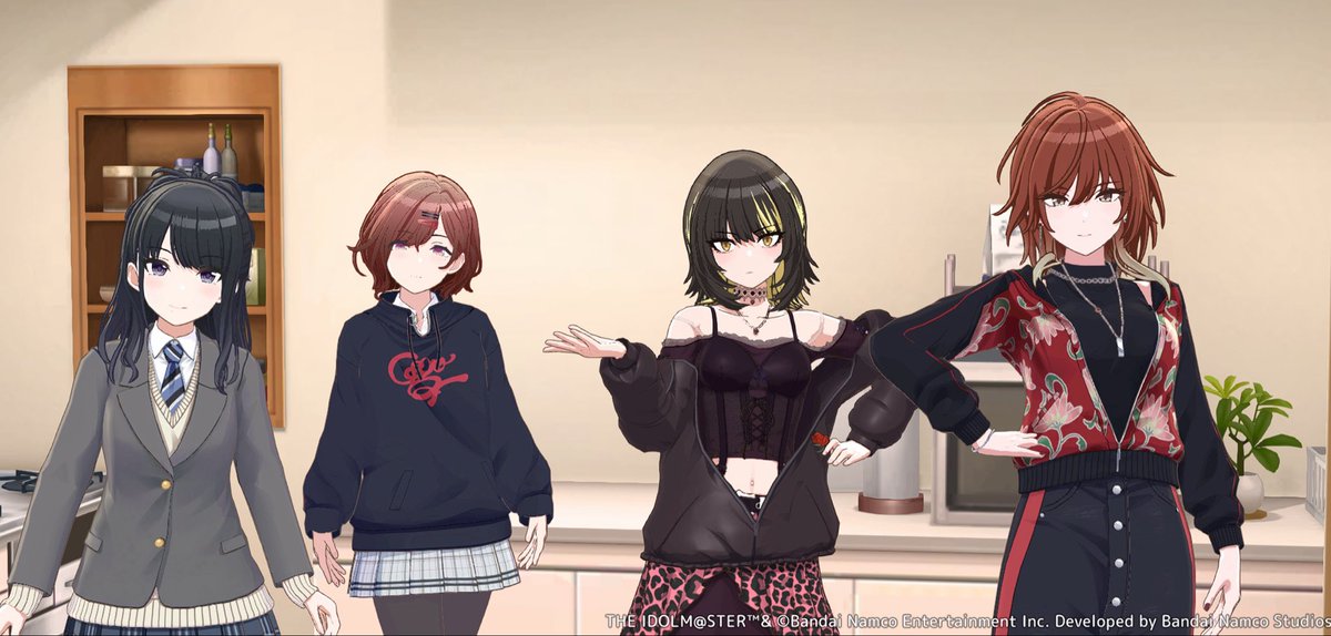 kaminngus's tweet photo. シャニに興味を持った友達から「クール系の子って誰？」って聞かれたんですけど、

灯織 → ひおひおし始めるとめちゃくちゃ可愛いしなぁ……

円香 → クールというより拗らせてるだけだもんなぁ.......

ルカ → 本質的にはかなり少女だよなぁ……

美琴 → みーちゃんだもんなぁ…… https://t.co/QLnXrBlfMi