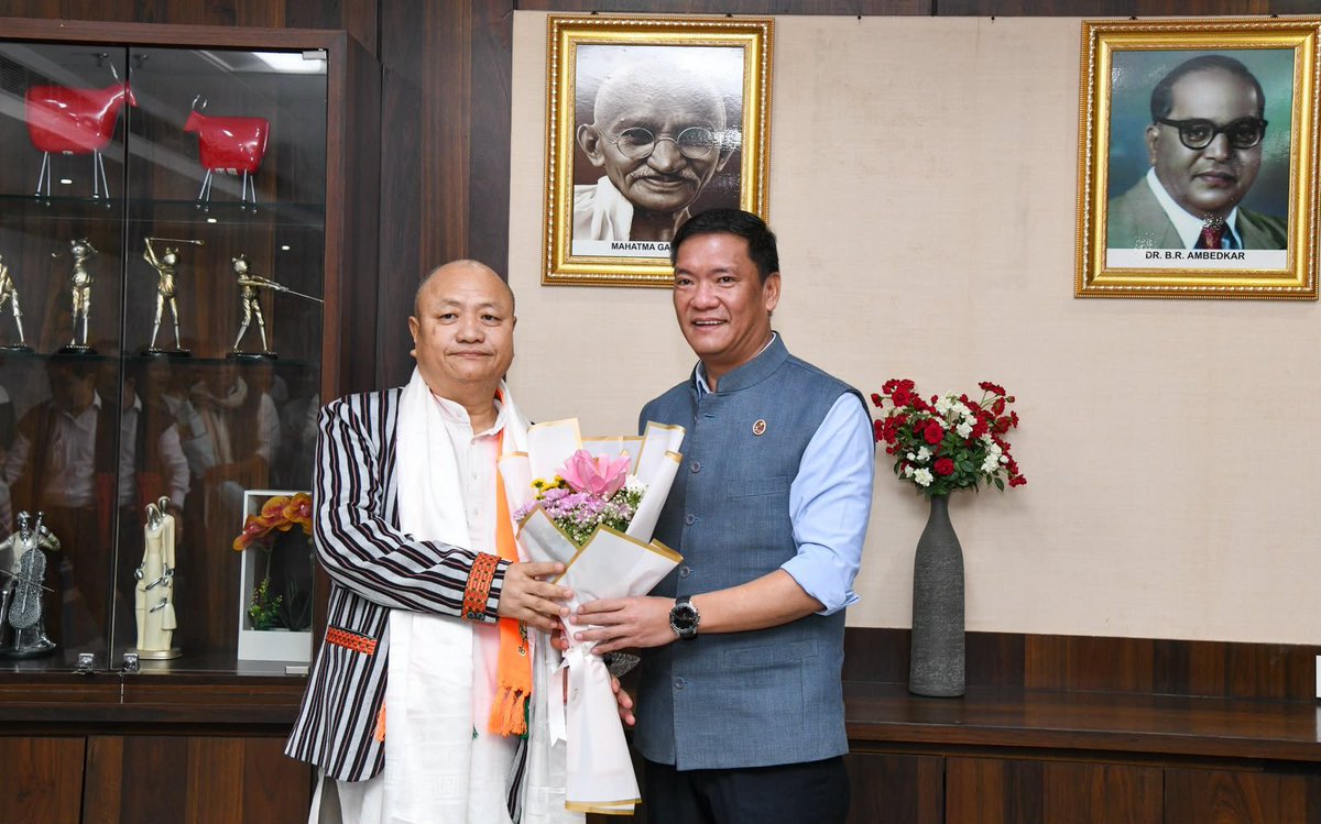 PemaKhanduBJP's tweet photo. A proud moment for Arunachal Pradesh as Shri @TaiTagak Ji has been elected unopposed to the Rajya Sabha.

Having served the state with dedication over the years, he now carries the responsibility of representing the hopes, concerns, and aspirations of our people at the national level. His vast experience in public life will undoubtedly strengthen Arunachal Pradesh’s voice in Parliament.

My warm congratulations to him on this well-deserved achievement. May his tenure be marked by meaningful contributions towards the progress of our state and the nation.

@rajyasabhatv