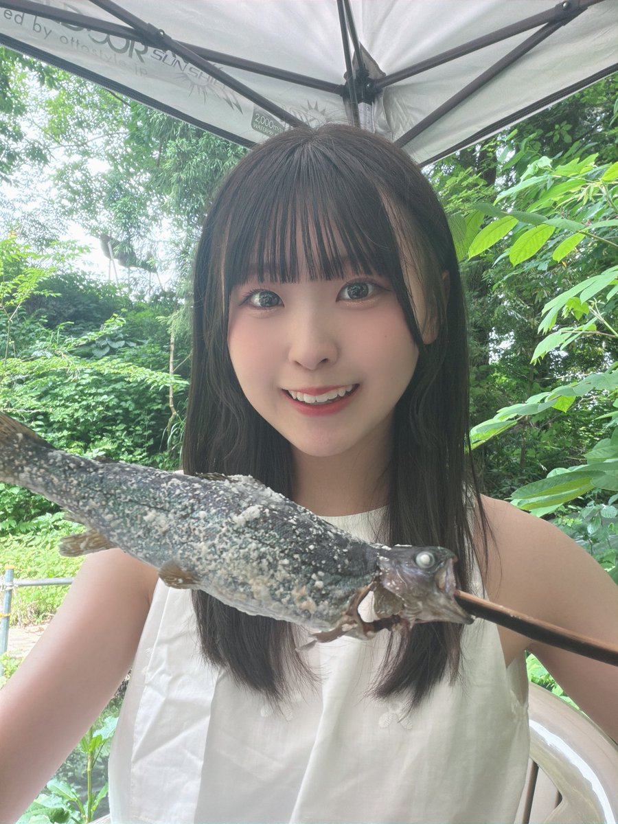 aochan_724's tweet photo. 柏崎の谷根地区にある釣り堀に行ってきました〜！

あおちゃんは釣りができる？できない？

 #谷根いいね  #柏崎 #新沢葵唯 https://t.co/xgiW0LES94