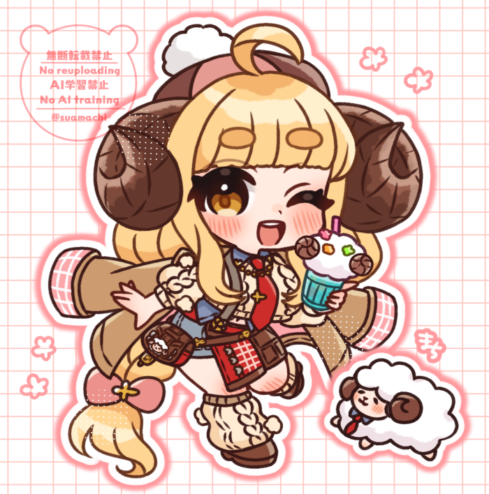 suamachi's tweet photo. グラサイキッチンアニラちゃん🍹🐏 https://t.co/kNJK0wVhEP