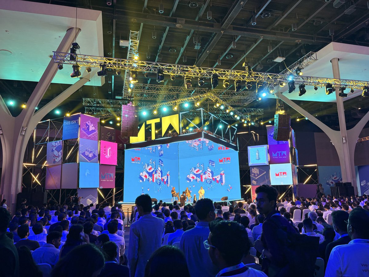 bugmetrics's tweet photo. A few days at Mumbai Tech Week, countless meaningful conversations.

Met brilliant founders, connected with CEOs, and gained insights from people building the future of technology.

Kudos to the founders behind MTW @mumbai_tech_ for creating a platform that truly strengthens India’s startup ecosystem.
#MumbaiTechWeek #Innovation #Startups