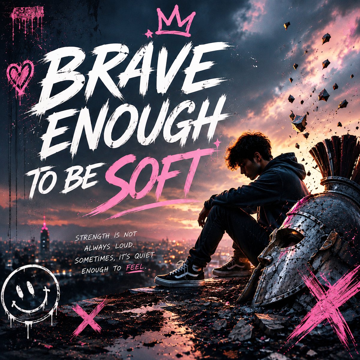 YouNeverSaid_'s tweet photo. I don’t need war to prove my ground.
I don’t need armor to stay strong.

Softness is not surrender.
Sometimes it’s the bravest form of strength.

🎵 Brave Enough To Be Soft
🔥 new song by You Never Said

👉 Streaming links in comments

#YouNeverSaid #BraveEnoughToBeSoft https://t.co/DF7iAzplkx