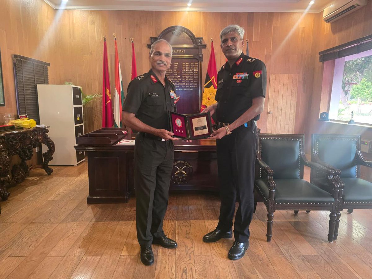 DIRECTORATERTG's tweet photo. Lt Gen RS Sundaram, SM, VSM, Director General of Recruiting, interacted with Lt Gen Sandeep Singh, AVSM, Commandant, Officers Training Academy (OTA), Gaya, to deliberate on the quality and aspirations of candidates being inducted into the Armed Forces, particularly in the context of the evolving expectations and characteristics of the Gen-Z generation. The discussions focused on strengthening the recruitment and induction framework to ensure the continued selection and development of high-calibre officer cadets.

During the visit, the General Officer also held an interactive session with Officer Cadets to gain firsthand insights into their experiences across the recruitment and induction continuum, encompassing the application process, Services Selection Board (SSB) assessment, and reporting at the Pre-Commission Training Academy. The interaction provided valuable feedback on challenges encountered at various stages and enabled constructive deliberations on measures to further streamline recruitment and induction procedures. This initiative reflects the Directorate's commitment to enhancing transparency, efficiency, and candidate-centricity, thereby ensuring a seamless, enriching, and motivating experience for future officer entrants.