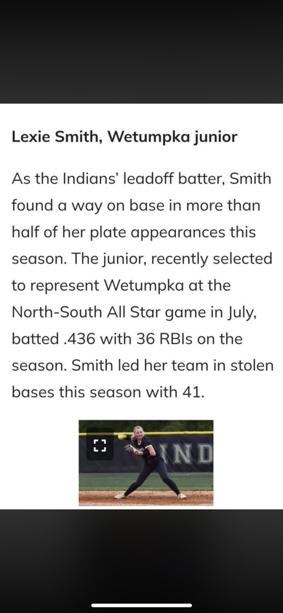 lexiesmith2027's tweet photo. Thankful to be recognized as a First Team All-County player. I am very grateful to my family, teammates, coaches, and all those who have supported me along the way. Your support and guidance have been invaluable to my growth and success. I can’t wait to see what the future holds! https://t.co/Hw4wn04HiB