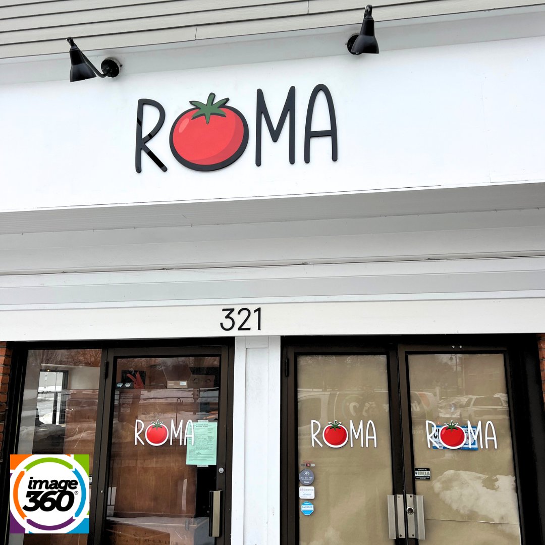 i360Rochester's tweet photo. Check out this outdoor sign installation for Roma Restaurant in Rochester.

https://t.co/wx7sLRLIgH

#signs #graphics #displays #rochester #buffalo #brighton #irondequoit #pittsford #fairport #webster #henrietta #mendon #westgate #monroecounty #image360 #image360rochester https://t.co/AMiCKeYyR5