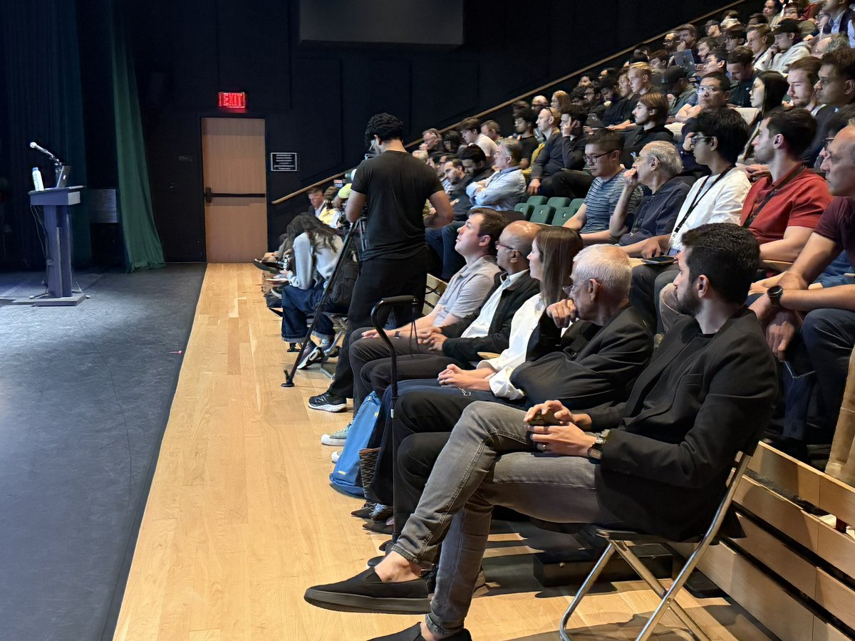 siddharth_ram's tweet photo. 200+ people for a topic like Formal Verification can only happen in Silicon Valley - @vkhosla opens his fireside talk with this. 

This truly validates that automatisation is the next big unlock and a missing piece in current AI systems. 
 
One of the attendee told me the vibe for a technical event seems ‘right’ and ‘positive’ in a few minutes into the event and loved speaker line up and the launch videos. 

It was super packed and energy was insanely good at the event. 

Everyone left at 11PM and when I say everyone it was PHD students, Researchers, Academicians,  Members of technical staffs, Research Engineers & some technical founders. 

They are very underserved with the right offline experiences. 

We called it a wrap for the launch edition of The Verification Summit with @PramaanaLabs & anchored by @vkhosla who came all the way yo cheer a new AI lab in town and everyone were glued to his conversation.  

and thanks to super cool guests who came from different parts of the world.