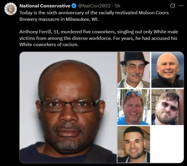 marcus027's tweet photo. @Emilio2763 Black on White murders https://t.co/oNlRx3eE2B