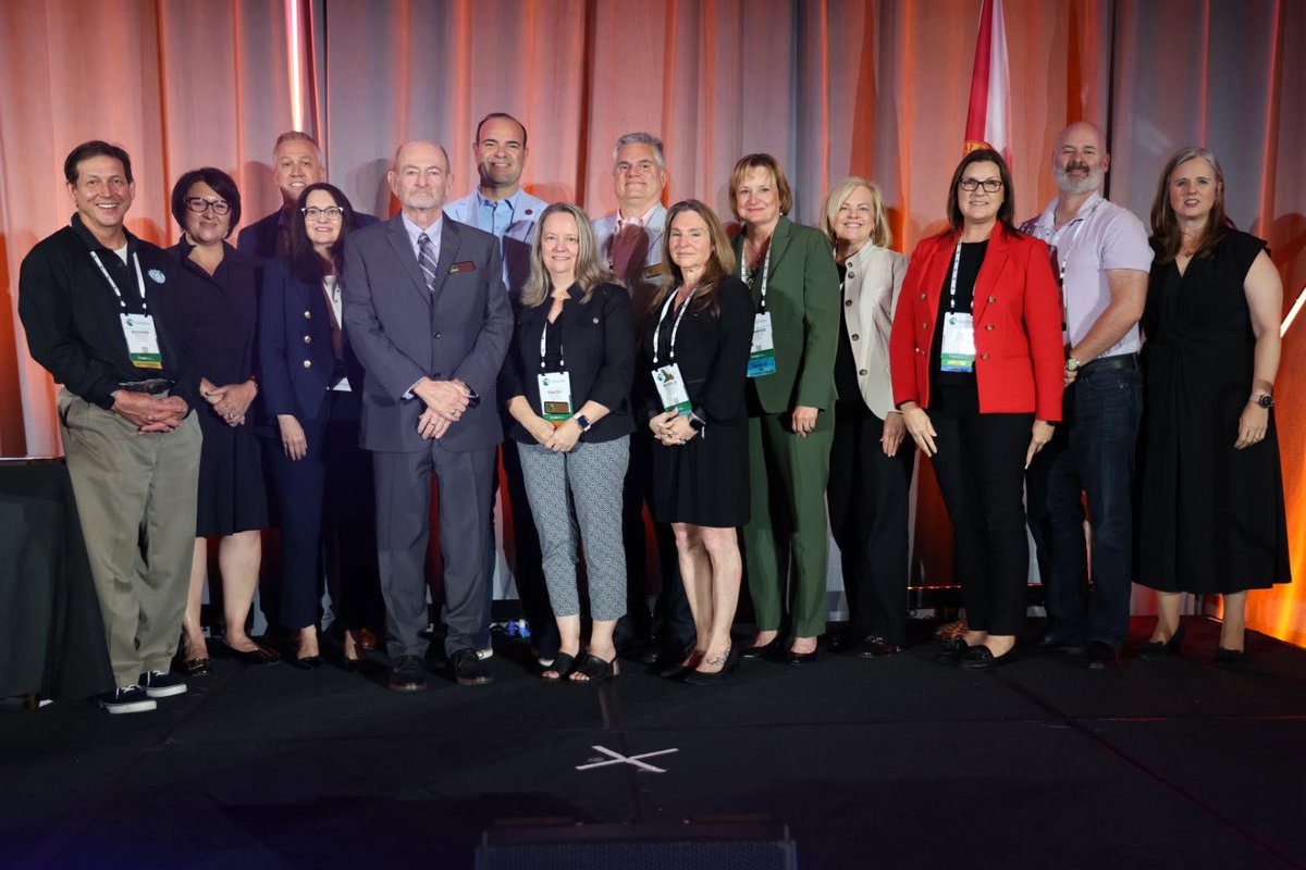 WinterParkFla's tweet photo. Assistant City Manager Michelle del Valle, ICMA-CM, was re-elected to serve in her third year as an officer of the Florida City & County Management Association's (FCCMA) Board of Directors. As the District III Director, she will be representing the counties of Orange, Seminole, Osceola and Brevard.

FCCMA currently has more than 700 public administrators as members across the state of Florida and promotes the council-manager form of government that advances the highest ethical and professional standards. In addition, FCCMA is an affiliate of the International City/County Management Association (ICMA), which awards the designation of Credentialed Manager (ICMA-CM). Michelle received her ICMA-CM designation in 2013.

Congratulations, Michelle! 🎉
(photo credit: FCCMA)