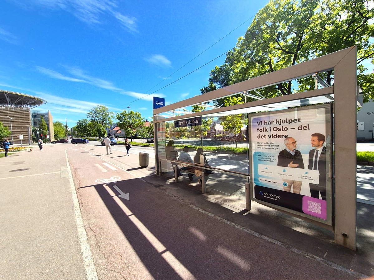 Kompenzo_ai's tweet photo. Excited to announce the launch of our new billboard campaign in Norway, across Oslo 🌄 

Every year, thousands of people suffer injuries in traffic accidents, workplace incidents, or other situations where they are eligible for compensation. Yet many never pursue a claim. https://t.co/rk0QVHvy9k