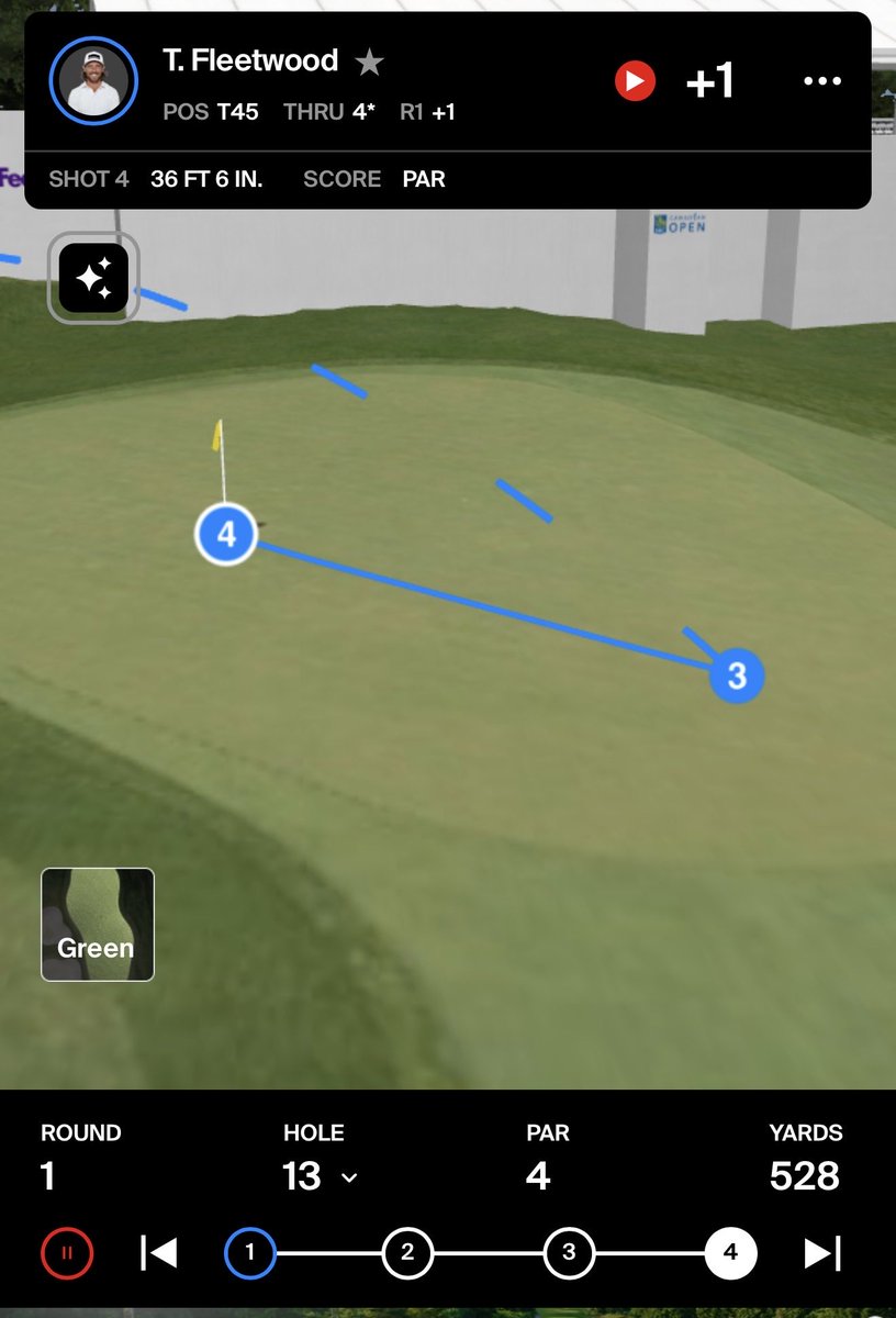 yolegacyyy's tweet photo. Tommy Fleetwood living dangerously this morning https://t.co/7MeK20kym7