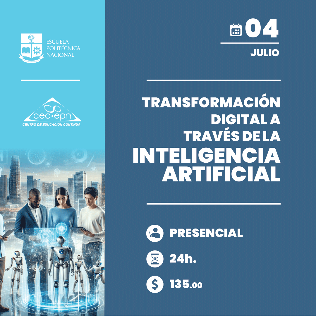 CEC_EPN2014's tweet photo. #CursosCEC Integra estas herramientas de vanguardia en tu día y marca la diferencia con habilidades altamente cotizadas. ¡Matricúlate hoy mismo! ✨ 📊✨#IACEC #CECEPN
Matrículas hasta el 24 de junio, 2026
Más información: https://t.co/BB412rLdVh https://t.co/R8LSXqEETW