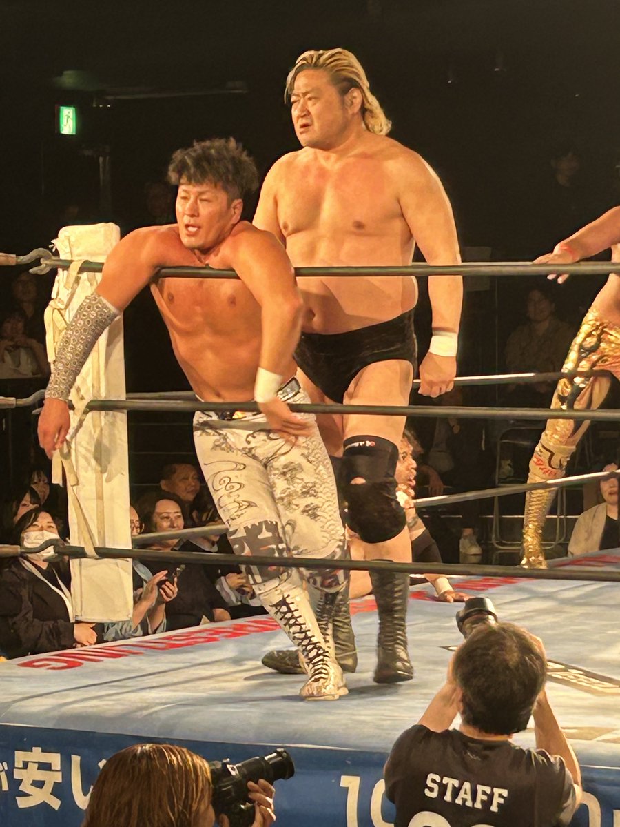 mksuyama's tweet photo. 明日、東北ジュニア戦なんで勘弁して下さい😱
たまに来てもう〜😓
#ajpw #MUSASHI https://t.co/got9rlUhnt