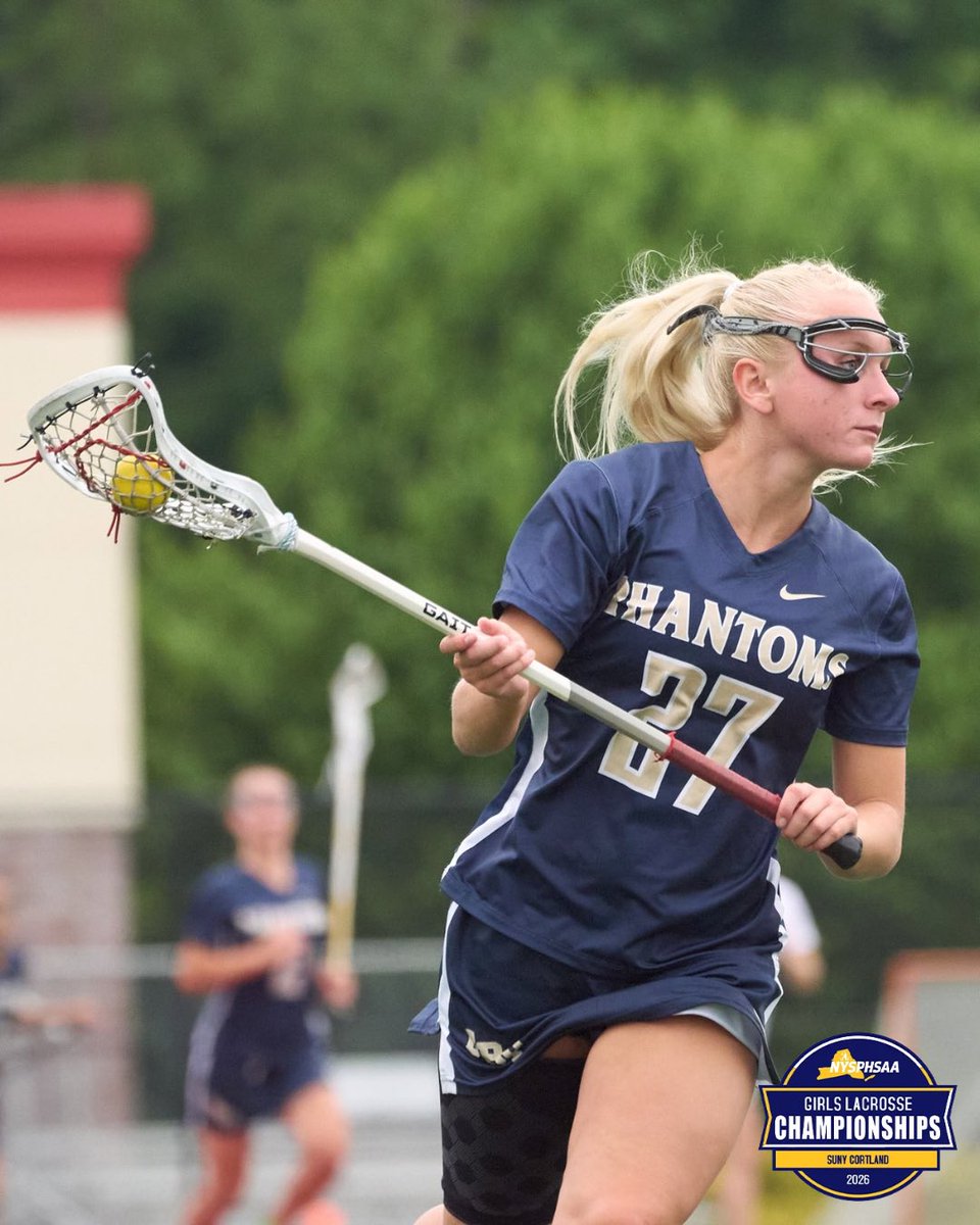 NYSPHSAA's tweet photo. The 2026 Girls Lacrosse Championship kicks off tomorrow at SUNY Cortland! 

Read more here: https://t.co/v5cNhpVbUG https://t.co/c1KYdDuYLz