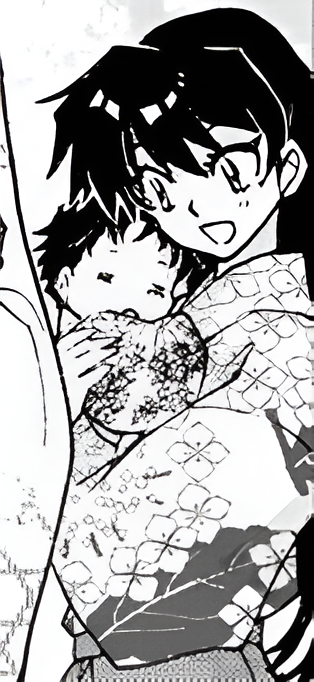 Daily_Rin__Chan's tweet photo. Rin with her baby daughter Setsuna🤱

Hanyo no Yashahime Chapter 18 #rin #りん #半妖の夜叉姫 https://t.co/j2msbxrPib