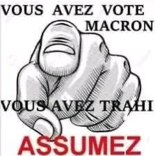 REGASDaniel2's tweet photo. Espérons que les

RIPOUX-BLICAINS 

qui ont voté Macron ce psychopathe narcissique comprennent aujourd'hui leur erreur
et s'en mordent les doigts ‼️🇨🇵🔥 https://t.co/wuCoJY6xbc