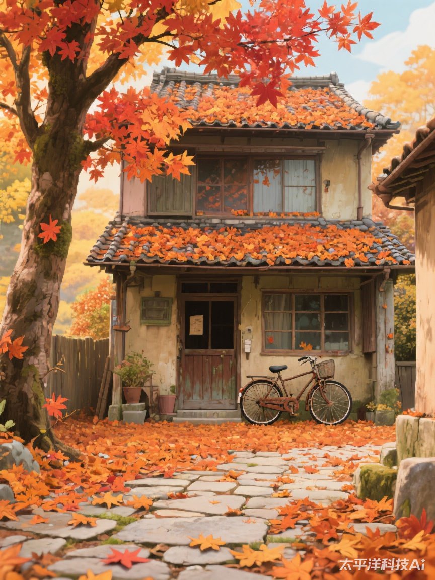 jaratraweekim's tweet photo. Sunlight filters through fall maple leaves, crisp breeze carries the scent of cider—autumn’s perfect little joy ， https://t.co/RnHUzsXkDe