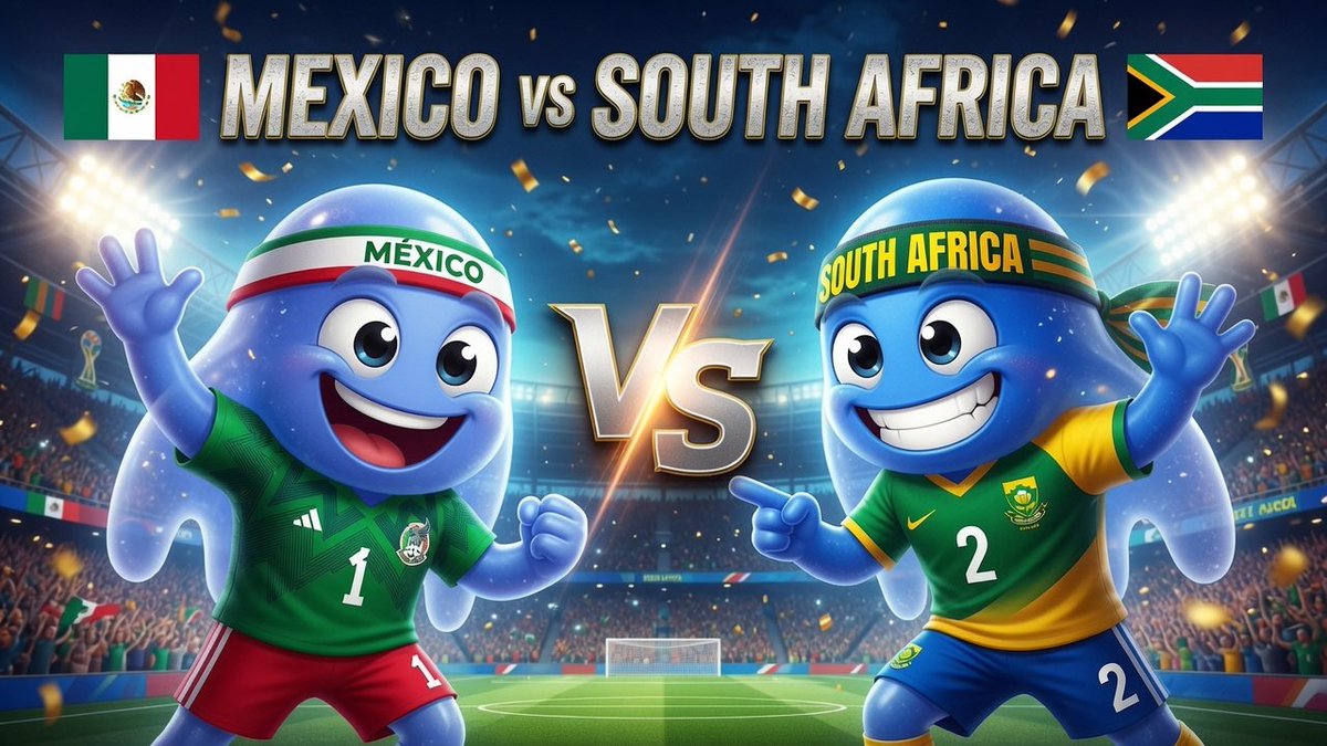 meduzacoin's tweet photo. ⚽️ MATCH PREDICTION CONTEST ⚽️
Mexico 🇲🇽 vs South Africa 🇿🇦
🎁 Prize Pool: 5M MEDUZA TON
How to participate: 
1️⃣ Follow @meduzacoin 
2️⃣ Repost and like 
3️⃣ In the comments, submit: • Mexico win, South Africa win, or draw • Exact match score • Your TON wallet address
⏳ Contest registration is open only during the 6 hours before kickoff.
🏆 The most accurate predictions will win!
Good luck! 🍀
#MEDUZA #TON #Web3 #WorldCup2026 #FIFAWorldCup #Prediction