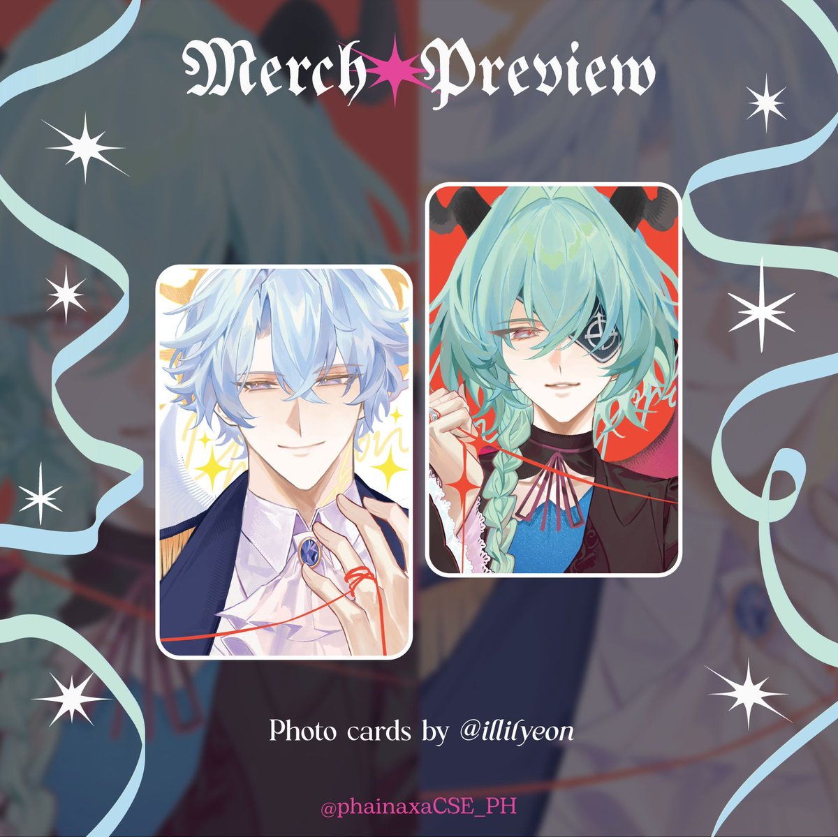 phainaxaCSE_PH's tweet photo. ⠀⠀
⠀⠀⠀⠀⠀⠀˚₊‧ ꒰ ♱ ꒱ ‧₊˚
⠀⠀⠀⠀𝕭𝖎𝖙𝖙𝖊𝖗✶𝓢𝔀𝓮𝓮𝓽
    【 MERCH PREVIEW 】

 ⠀Photocard Set 2: @illilyeon

  #PHNX_BITTERSWEET
  #PhainaxaCSEPH
  #Phainaxa https://t.co/qYDH8Ue05A