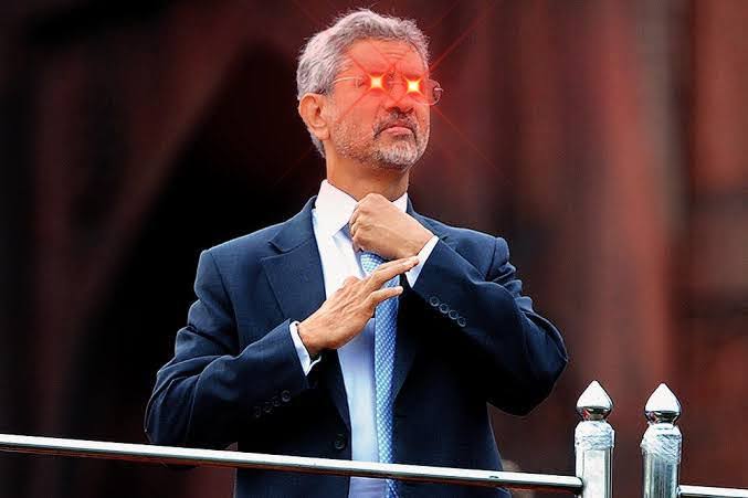 ChekrishnaCk's tweet photo. Atleast now let us all agree that this Bsdk Jaishankar is the worst External Minister India ever had. https://t.co/35ij4tzndK