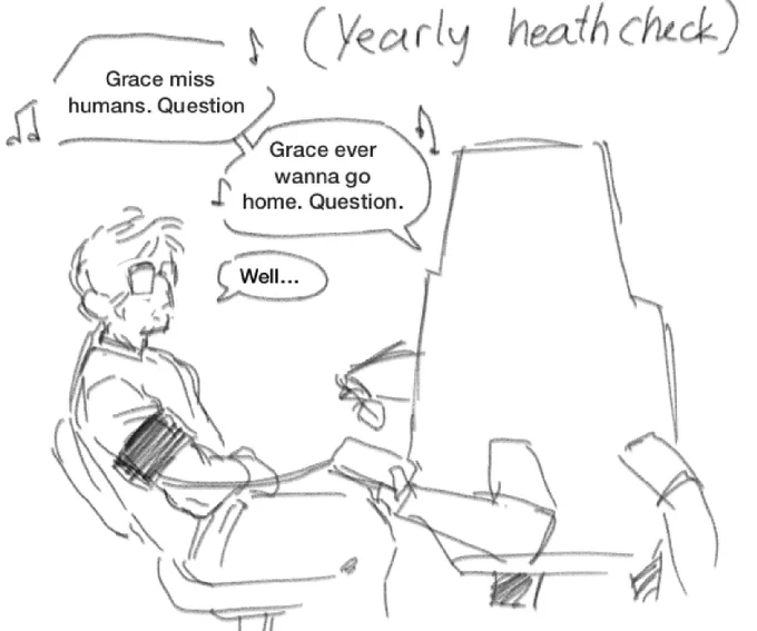 Life expectancy #projecthailmaryfanart #phm 
