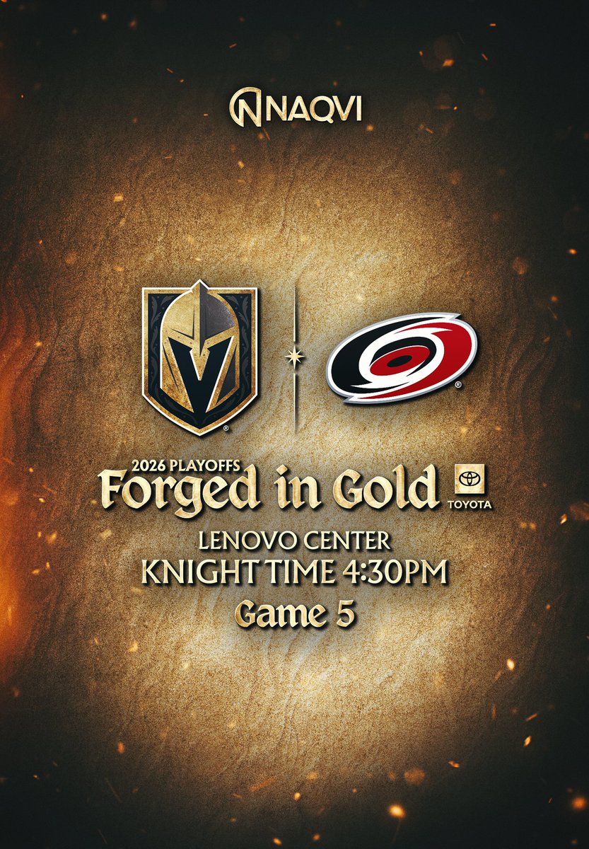 GoldenKnights's tweet photo. 🔥 STANLEY CUP FINAL \V/ GAME V 🔥

📺: ABC
📻: @VGKRadioNetwork FOX Sports LV 94.7 FM | Deportes Vegas 1460
Pregame Show: The Spot-Vegas 34 and KnightTime+ at 4:00 p.m.
📰: https://t.co/8yNtnYw4nT https://t.co/esMdYjisSV