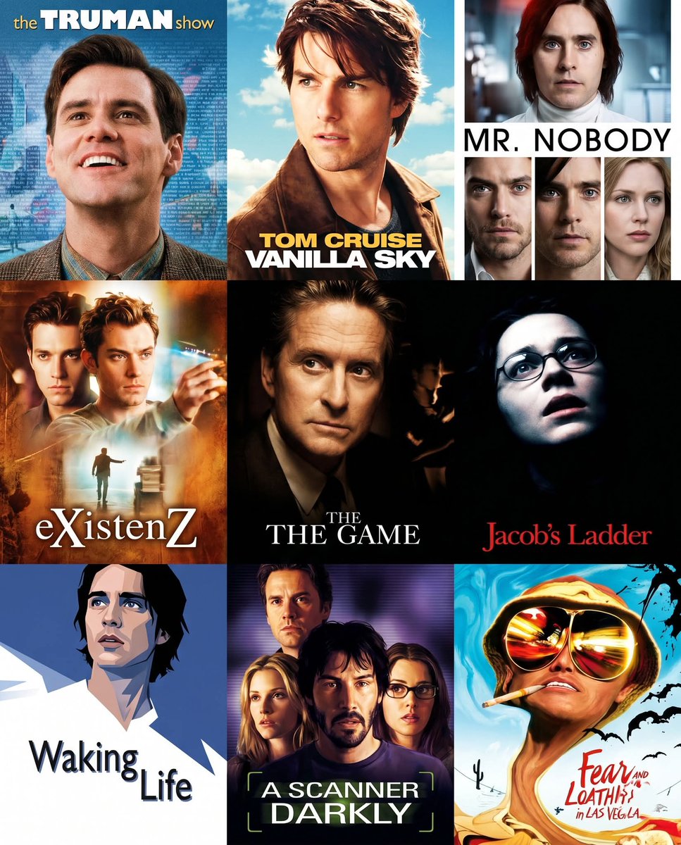 everymovieplug's tweet photo. Some movies teach us that reality is not what it seems.. https://t.co/Kj1hboNbnT