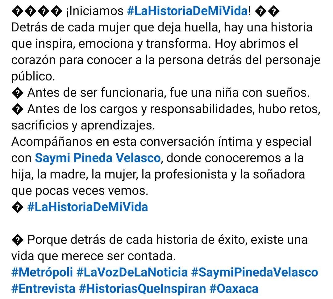 el_inge_bombita's tweet photo. Saymi Pineda se va de la Secretaría de Turismo el 31 de julio para iniciar su precampaña... oficialmente, porque extraoficialmente siempre estuvo en campaña. Hace unos días hasta estrenó un publirreportaje de risa.

#FueraJara #Oaxaca #SaymiPineda #ActosAnticipadosDeCampaña https://t.co/04zEXuyt62