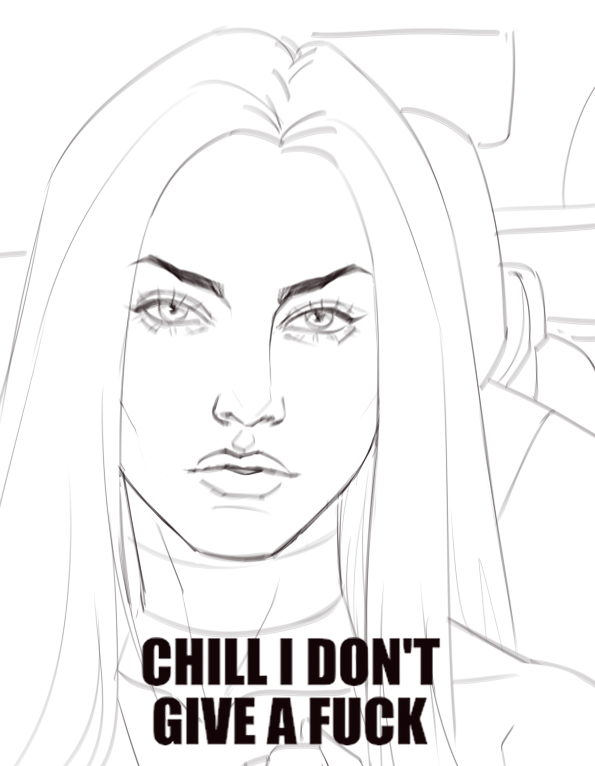 rounyawn's tweet photo. #emmafrost #xmen

there's this popular meme in my local internet, a Megan Fox selfie with that caption, so I redrew it as Emma https://t.co/cdLEeNAxGG