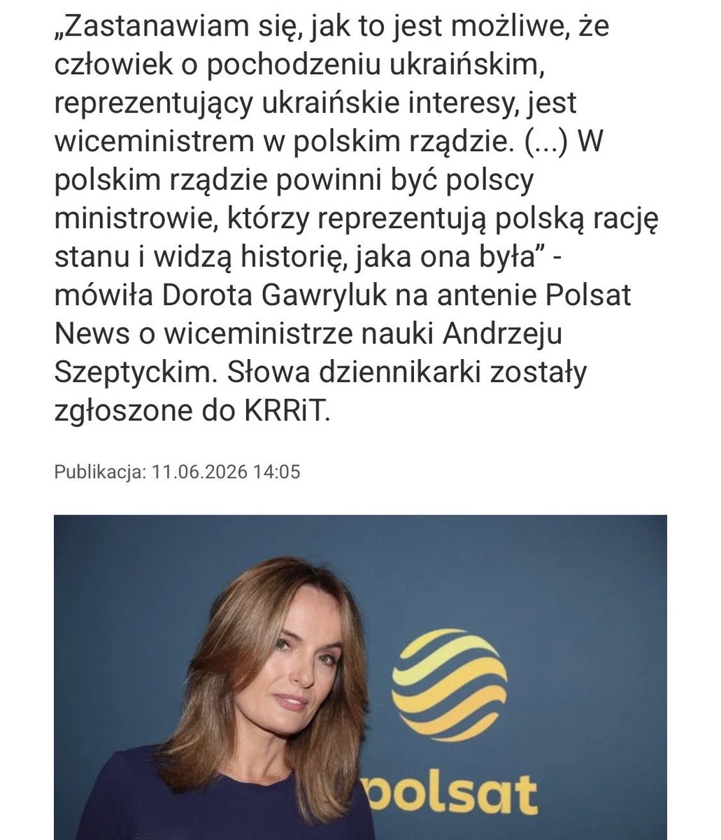 jachcy's tweet photo. Ja też się nad tym zastanawiam, dlatego murem za panią Gawryluk!😎 https://t.co/p2yLXhrRdK