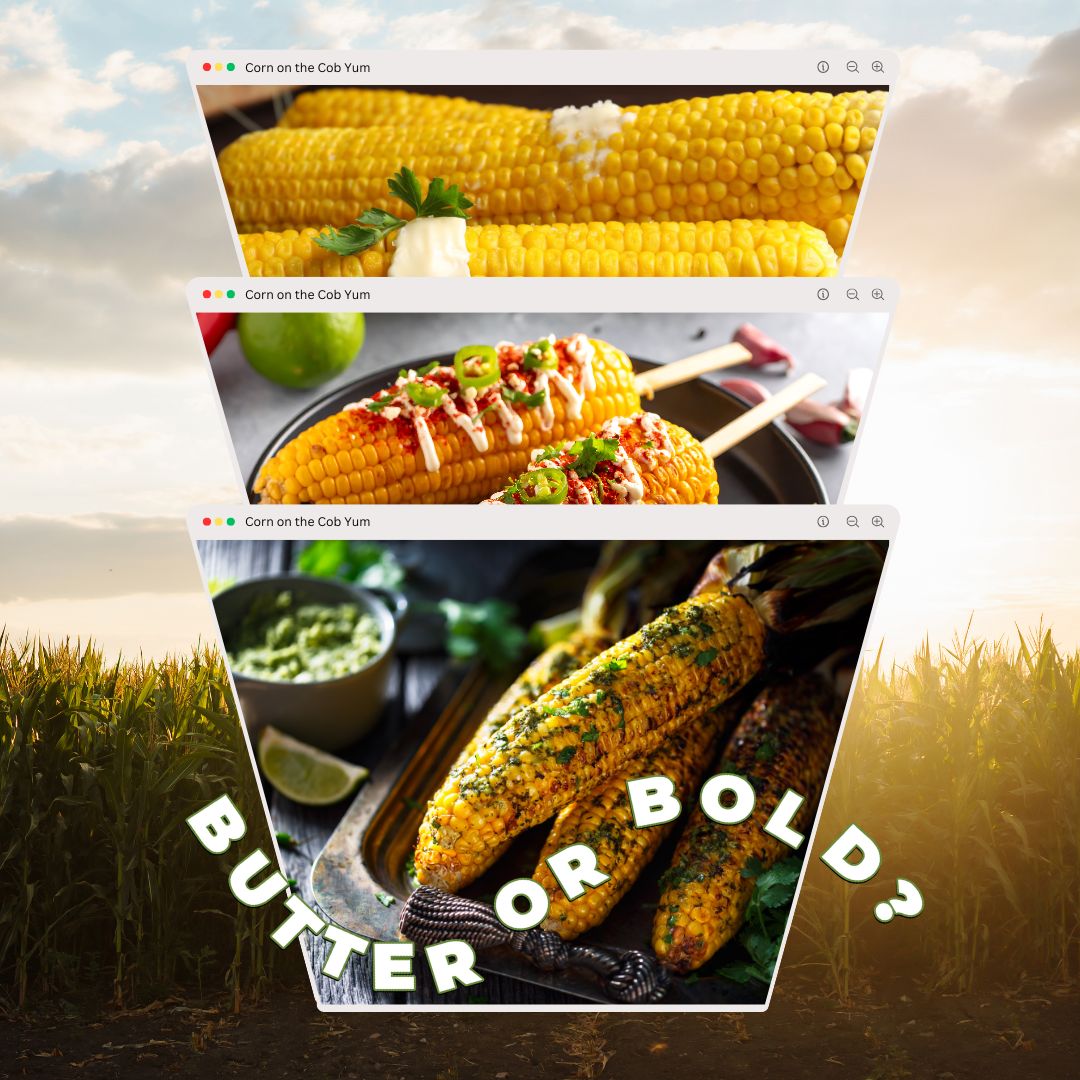 TexasCorn's tweet photo. Happy National Corn on the Cob Day! 🌽 Are you team butter and salt, or do you dress your corn up with something extra? https://t.co/dXn24sxLhc