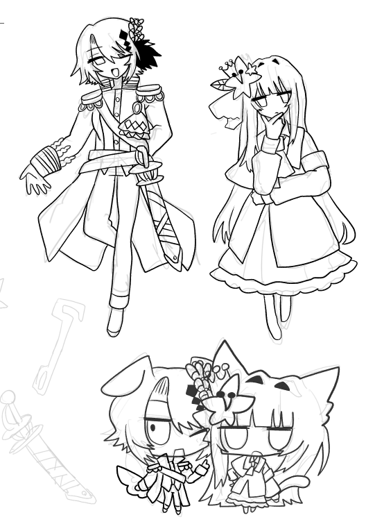 super_the_dog_'s tweet photo. レイヒロwip！ https://t.co/6HPQw3cO7X