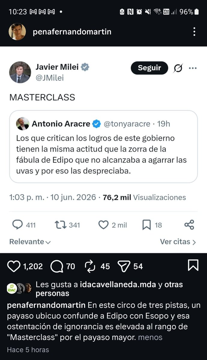 dmrogovsky's tweet photo. Estar un rato en esa mente debe ser como  estar en las arcas subterráneas de int3rnet donde se ibtercambian las electricidades de la IA. Pero siendo humano, no un bit, virшs o vaya a saber https://t.co/MxIFxdhizS