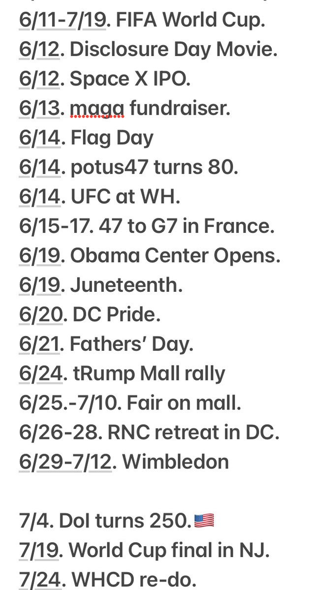 1silveramerican's tweet photo. #DatesToRemember
#YouAreHere 6/11/26 https://t.co/6WWv5jG765