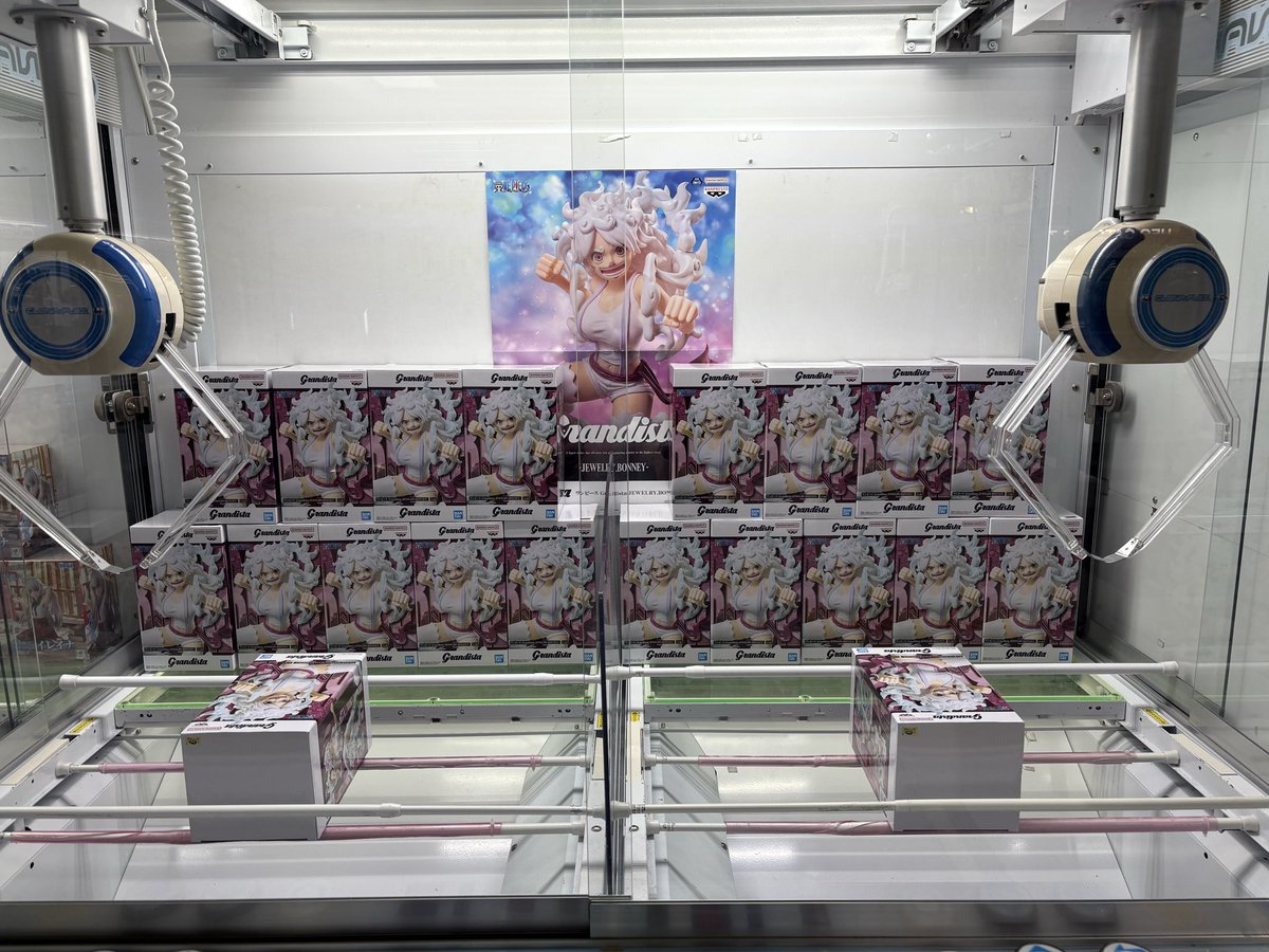 MOJAMURA_'s tweet photo. #クレーンゲーム
#狐ヶ崎ヤングランドボウル
#Grandista
#ワンピース
#JEWELRY.BONNEY
稼働してました https://t.co/fB1UzRn378