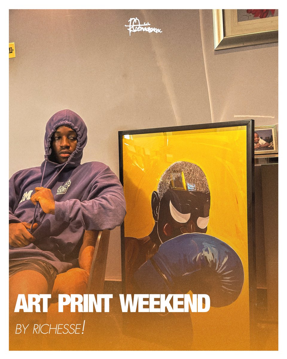 richessemade's tweet photo. 9 PAINTINGS
VARIOUS PRINTS
ALL AVAILABLE FROM TOMORROW 🫶🏾 https://t.co/a8zVeERqw6