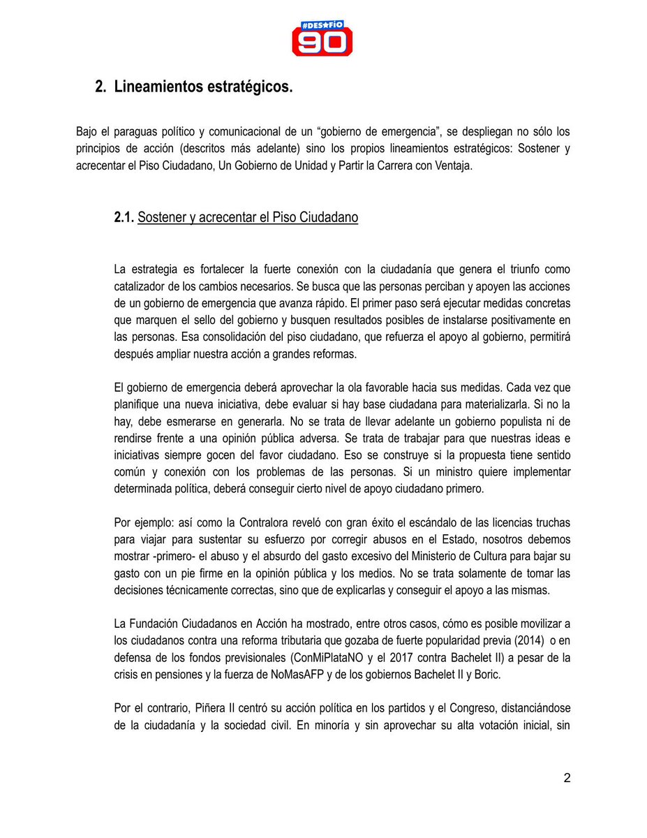 daniloherrerad's tweet photo. En el marco de los 90 días del gobierno de José Antonio Kast, les quiero recordar el #Desafío90 que incluía "buscar e 'inflar' activamente periodistas afines" y usar una avalancha de medidas para "agobiar a quienes se opongan". Documento completo 👇
https://t.co/Fl3HZ9yaLF