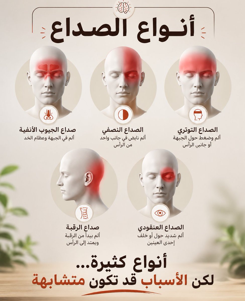 smartsway35's tweet photo. هل سئمت من أن يفسد الصداع يومك؟

ومن أن يسرق تركيزك وطاقتك في أكثر الأوقات التي تحتاج فيها أن تكون بأفضل حال؟

قد تختلف أنواع الصداع...
لكن كثيراً من العوامل المؤثرة وراءها تكون متشابهة.

لذلك جمعنا لك في *بكج الصداع النصفي وآلام الرأس*

ا🌿 Migrain Aroma
ا💧 زيت المغنيسيوم Zechstein
🧩 مغنيسيوم 400 ملغ

تركيبة متكاملة لدعم الأعصاب والعضلات ومساعدتك على الاستمتاع بأيام أكثر راحة وأقل إزعاجاً من الصداع.

📷للطلب:https://t.co/SZgK03d0fB

📷 للاستفسار:
https://t.co/WatJvkmJix

نبدأ معاً #مسار_الازدهار