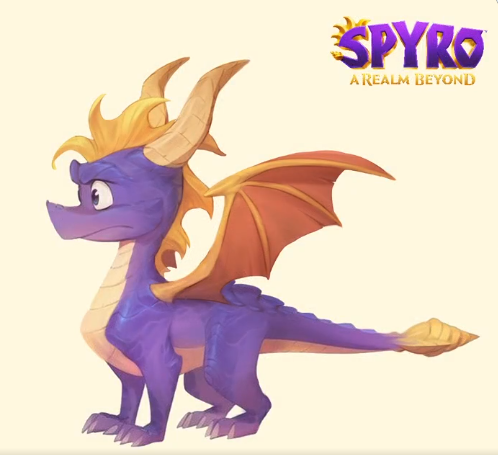 NaMoogly's tweet photo. I always thought Spyro looked better with bigger wings 😉

My art from 2022 vs official #ARealmBeyond concept art https://t.co/ts9wdfj3q0
