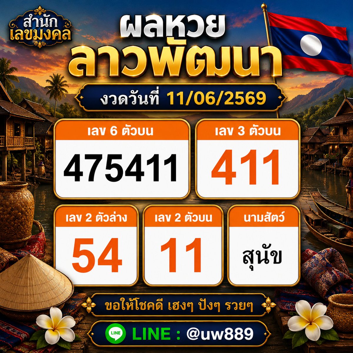 สำนักเลขมงคล Th,La,Vn tweet media