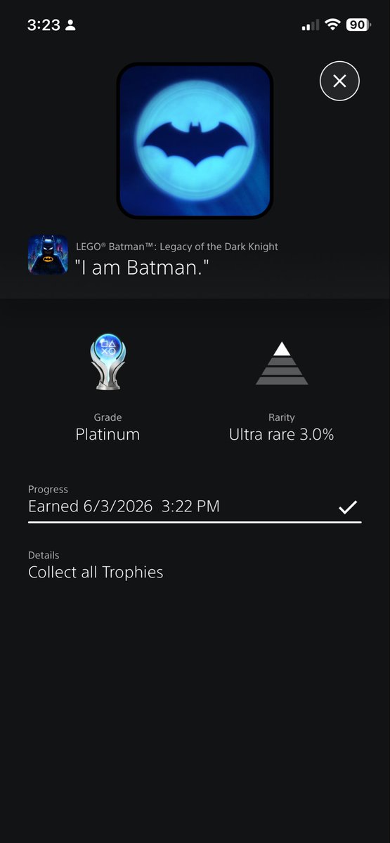 austihol92's tweet photo. Platinums 111, 112, and 113 were claimed recently! This summer is gonna be epic for gaming. #trophyhunters #PS5Share #legobatman #catquest #firstlight https://t.co/1HzJooncGy