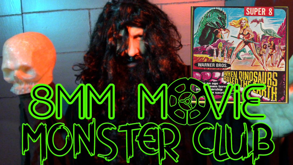 MrAtomicMonster's tweet photo. A world without electricity? You think you have it bad now, wait until you live "When Dinosaurs Ruled The Earth"! Presented on 8mm film by Ivar Thoth! (Special Thx to Warner Bros. Ent. for allowing me to share this fine film w/ you) https://t.co/6v7nqpCrLh https://t.co/4WdGu68sxh