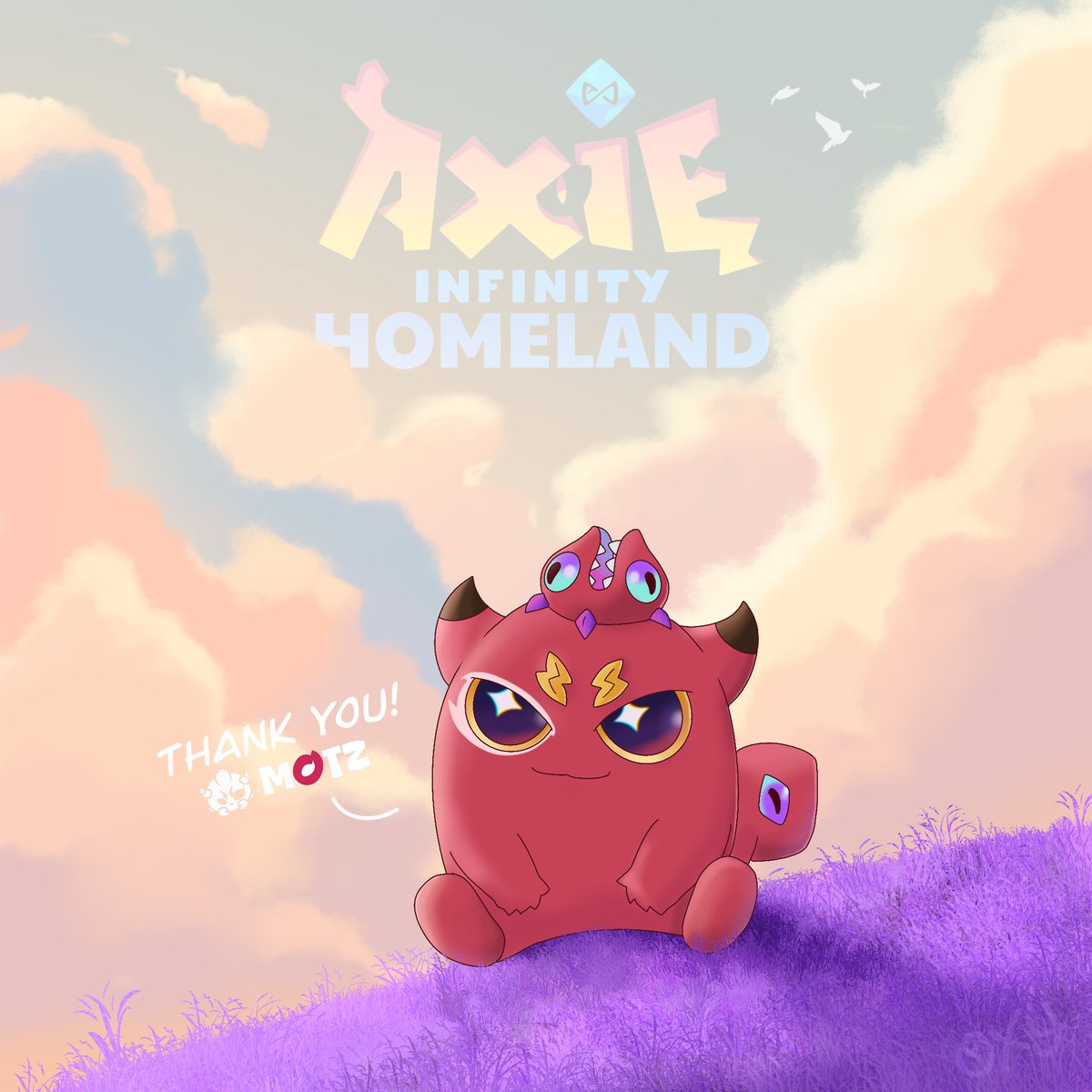 MarkofTheZeal's tweet photo. As @AxieInfinity Homeland closes down, MoTZ wants to wish it a proper farewell, and say a big thank you to all the opportunity this game has given our guild! 

Let's see what terrariums has got in store for us! https://t.co/cYifCmkulH