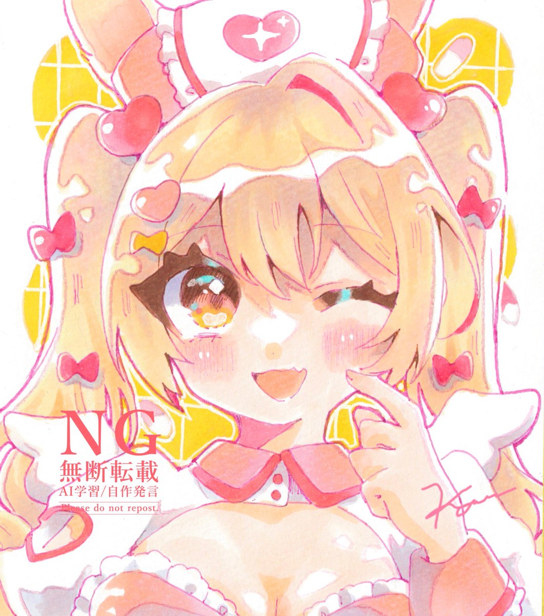 KASRabbit_r's tweet photo. 🐰🩷🐈🩵

#コピック
#オリジナル https://t.co/VZGCO6VbIX
