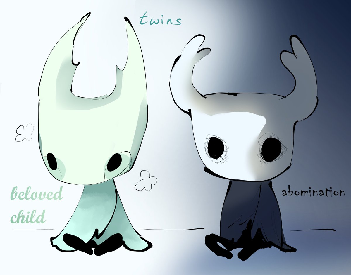 shmelihakruto's tweet photo. i like to think that they were born from one big ass egg
#hollowknight https://t.co/zmMWKSTMhC
