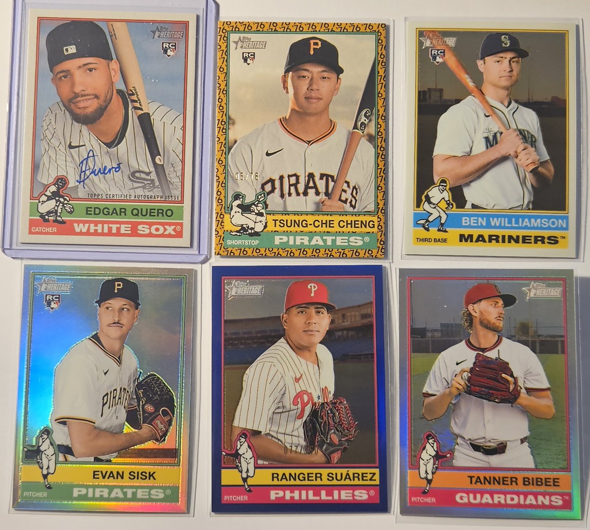 JfkCards's tweet photo. Second box was a 2025 Topps Heritage High Number Hobby box from the #RippinForTheCure #MegaBreak from @eshecker https://t.co/hEi8oEXbKO