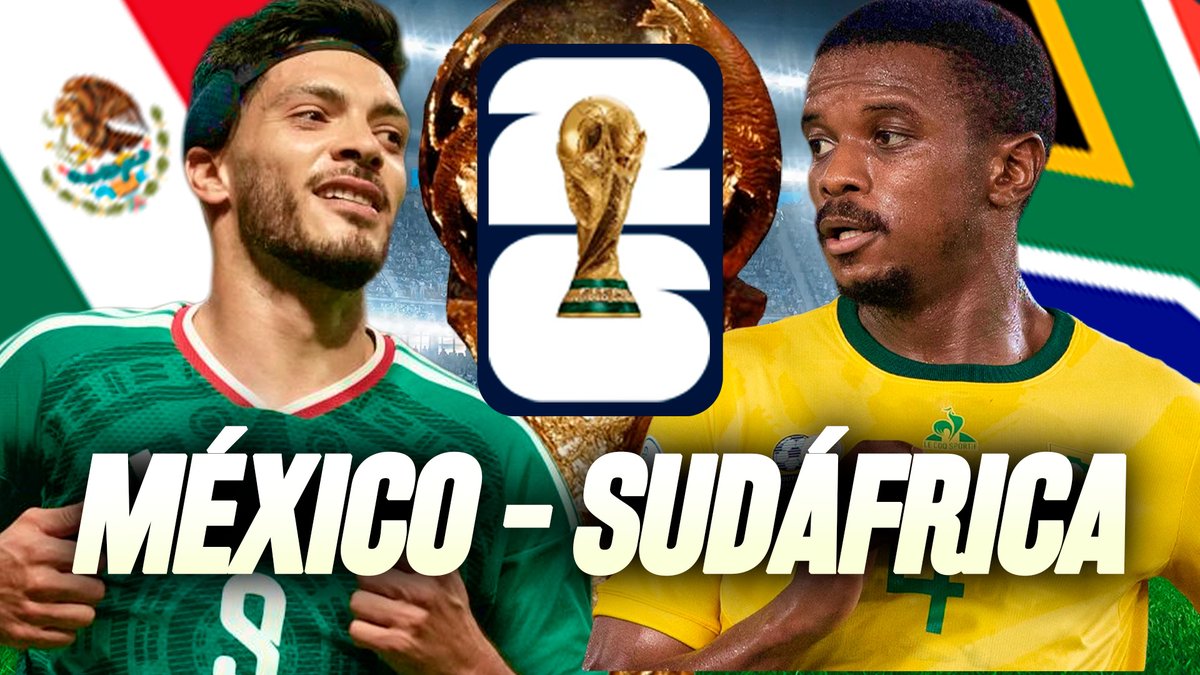 RevistaChapman's tweet photo. OFICIAL: Os contaremos el Mundial en @RevistaChapman ⚽️

Empezamos hoy a eso de las 20:30 con el partido inaugural.

Nuestro equipo hoy:
🎙️@AlvaroGarciaCx 
🤿@Uscardupimbe
📡@AlejandroGalle_
👓@martinezz_rodri 

México - Sudáfrica.
#CarruselChapman

📌 https://t.co/Jz2G9qt2Oj https://t.co/Urc8NwtDYv