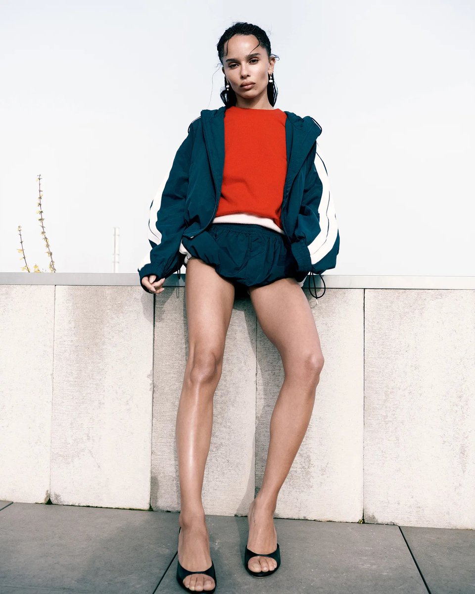 LegendaryLade's tweet photo. Actress Zoë Kravitz for British Vogue July 2026!🔥

Photographed by Mikael Jansson.
Styled by Julia Sarr-Jamois. https://t.co/AnVeFOx7Ja